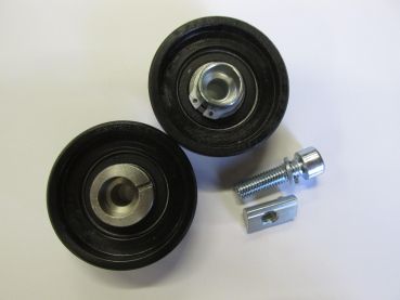 Führungs- und Stützrolle exzenter