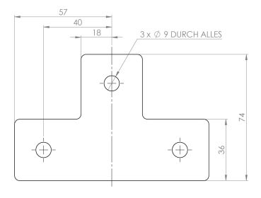 Preview: T-Verbindungslasche