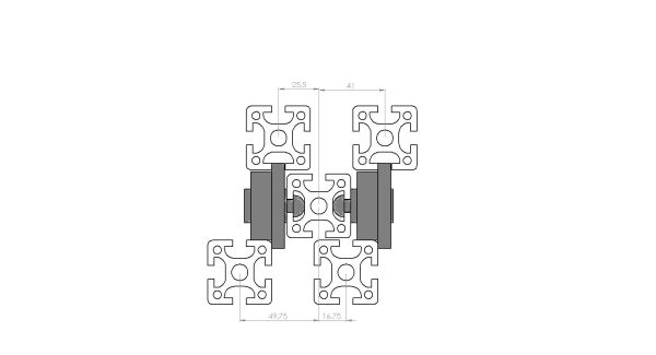 Führungs- und Stützrolle standard
